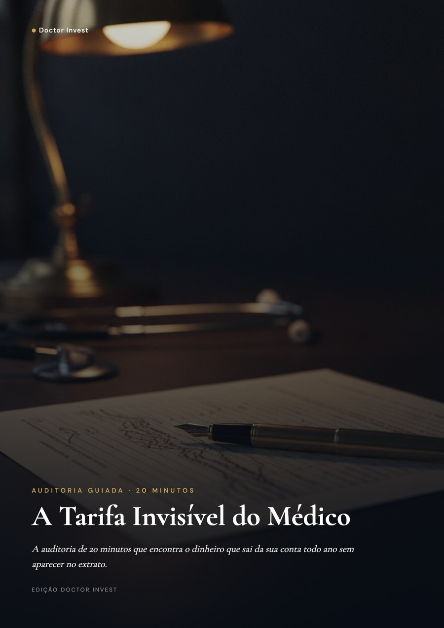 Capa do e-book A Tarifa Invisível do Médico